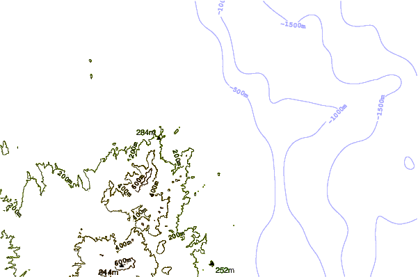 Shoreline around El Rincon