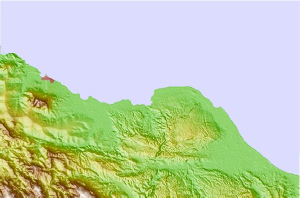 Surf breaks located close to El Canal
