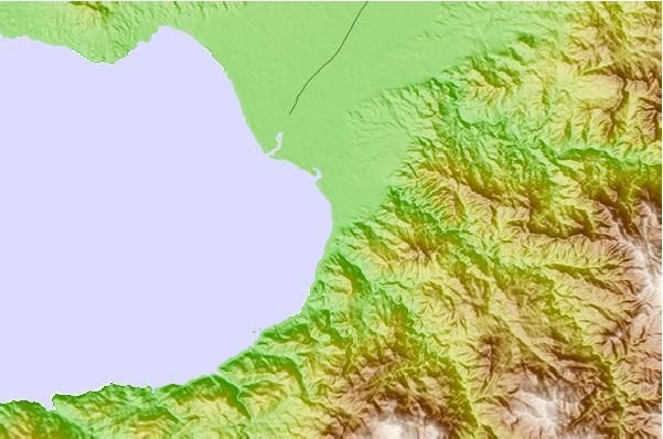 Surf breaks located close to El Tizate
