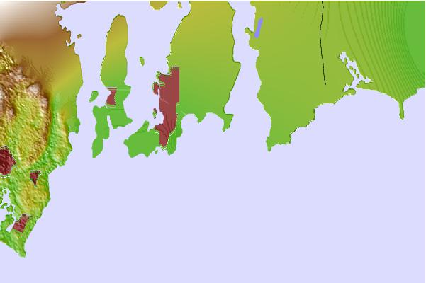 Surf spots located close to Elbow Ledge