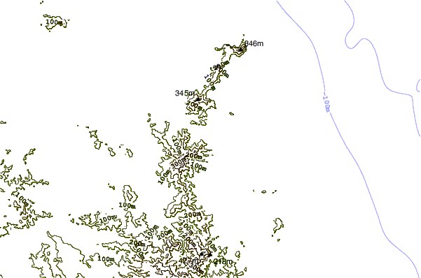 Shoreline around Elliot Bay