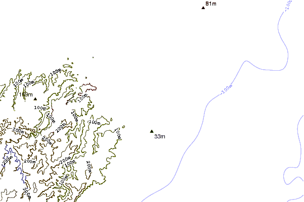 Shoreline around Elouera (Cronulla)