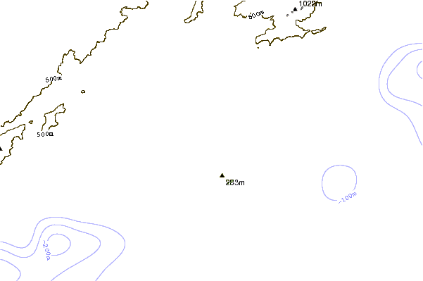 Shoreline around Embare