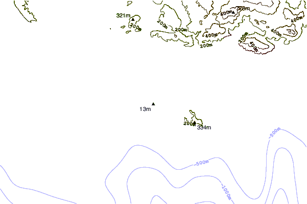 Shoreline around Ile des Embiez - Le Phare