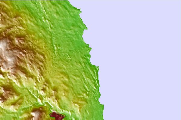 Surf spots located close to Embleton