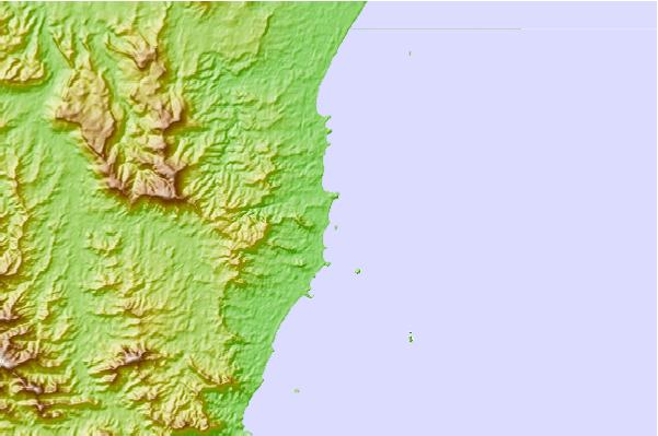 Surf spots located close to Emerald Beach