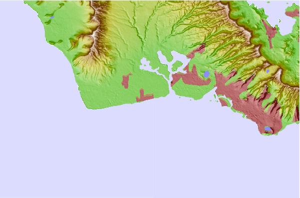 Surf spots located close to Empty Lots
