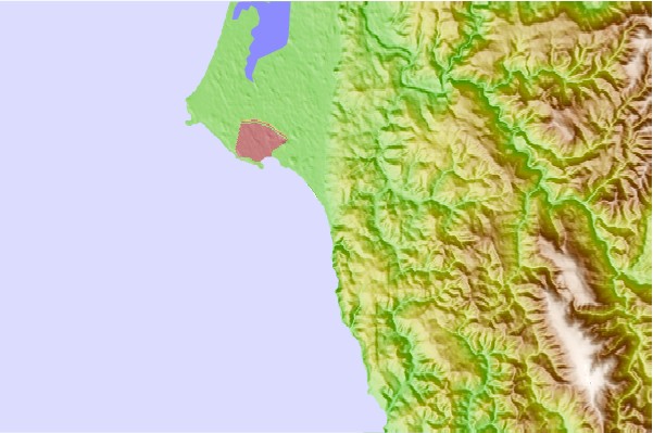 Surf spots located close to Enderts Beach