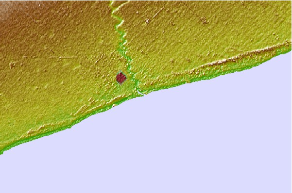 Surf spots located close to Escollera Necochea