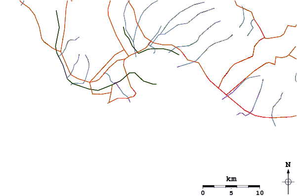 Roads and rivers around Ewa Beach Park