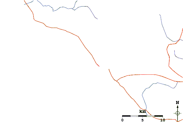 Roads and rivers around Exotics