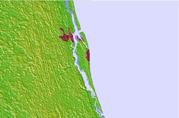Surf spots located close to FA's