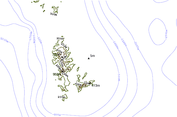 Shoreline around Faaroa