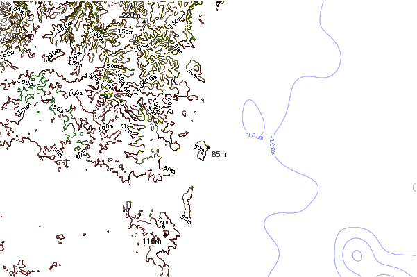 Shoreline around Fairy Bower