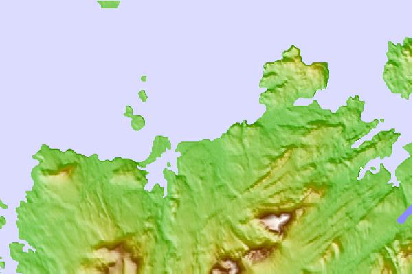 Surf spots located close to Falcarragh Beach