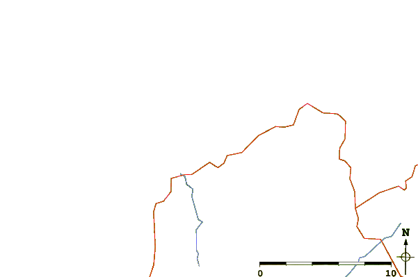 Roads and rivers around Falcarragh Beach