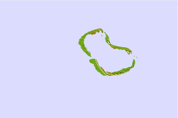 Surf spots located close to Fanning Island
