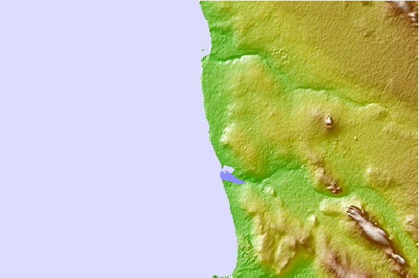 Surf spots located close to Farmer Burgers