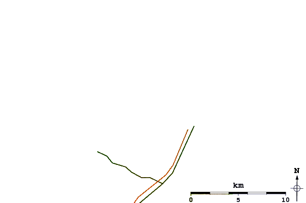 Roads and rivers around Fehmarn