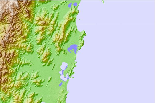 Surf spots located close to Ferrugem