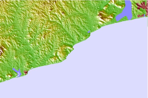 Surf spots located close to Fete