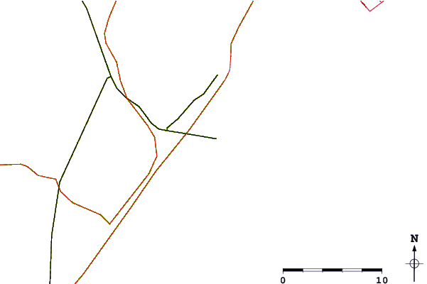 Roads and rivers around 57th Street