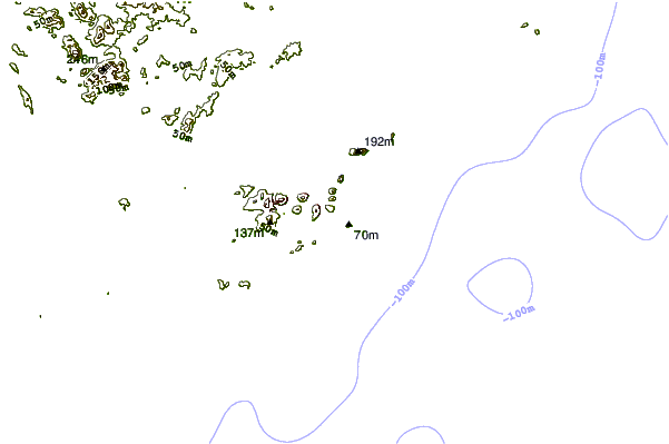 Shoreline around Fingal Bay