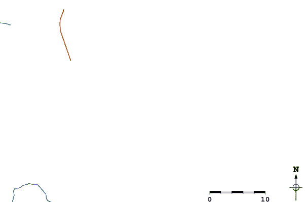 Roads and rivers around First Beach (Wizard Beach)