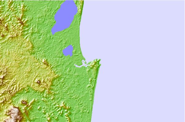Surf breaks located close to First Point