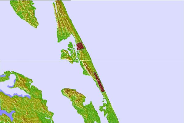 Surf spots located close to 1st street