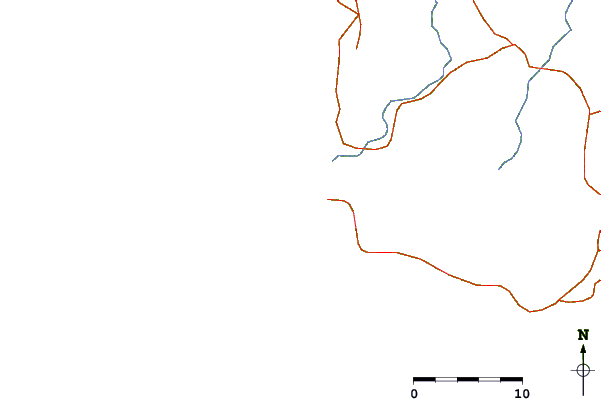 Roads and rivers around Fisherman's