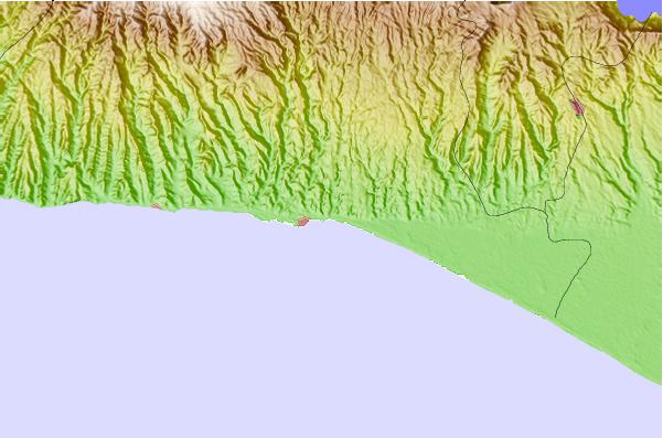 Surf spots located close to Fishermans Point