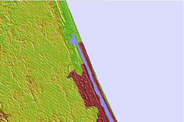 Surf spots located close to Flagler Pier