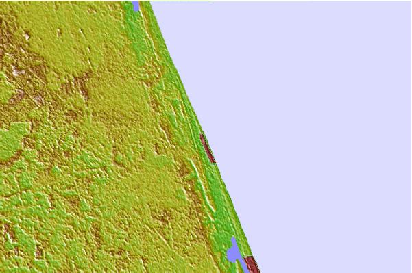 Surf spots located close to Flagler