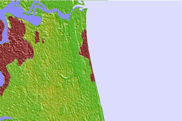 Surf spots located close to Fluidgroove Reef