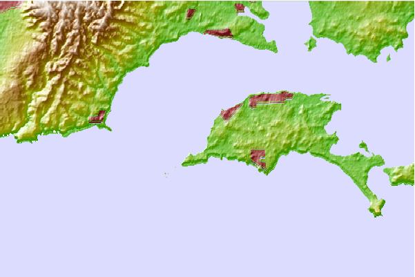 Surf spots located close to Flynns Reef