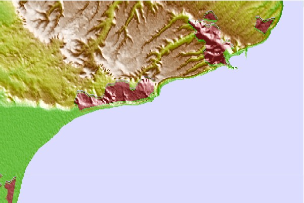 Surf spots located close to Folkestone