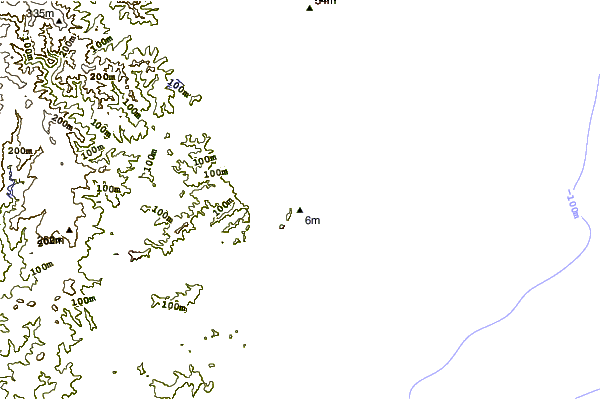 Shoreline around Forresters