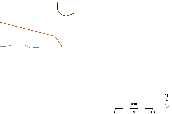 Roads and rivers around Fort Fisher