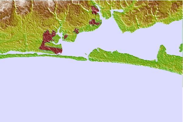 Surf spots located close to Fort Walton Beach