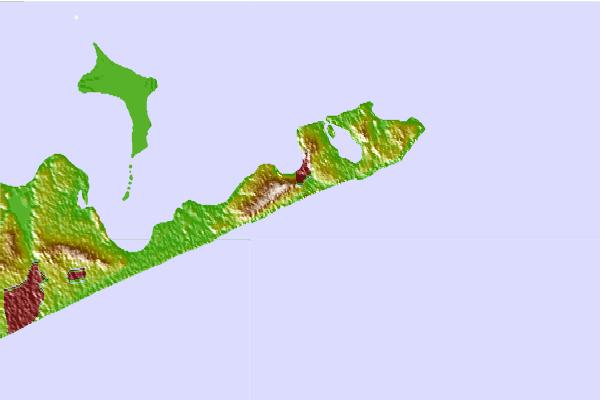 Surf spots located close to Fortress