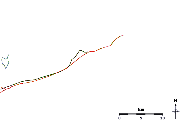 Roads and rivers around Fortress