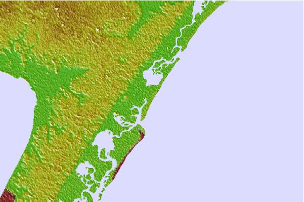 Surf breaks located close to 47th Street