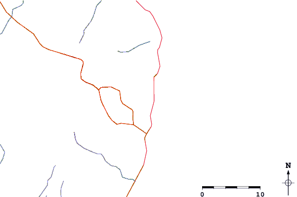 Roads and rivers around Frailes South