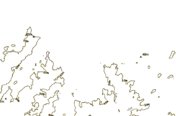 Shoreline around Fremur