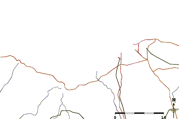 Roads and rivers around Fremur
