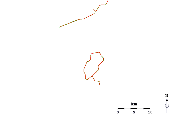 Roads and rivers around Friars Bay