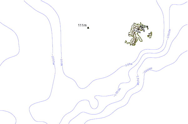 Shoreline around Frigates