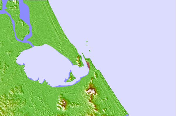 Surf spots located close to Songkhla - Fulerayem Point
