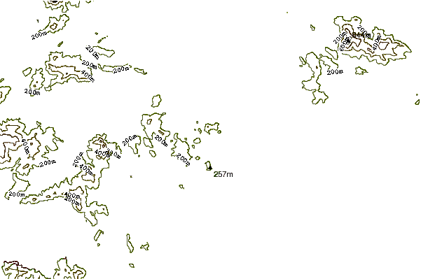 Shoreline around Fung Bay